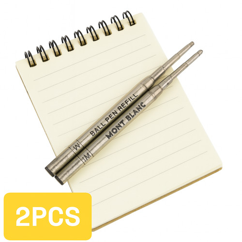 2pcs mont blanc ballpoint - blanc,