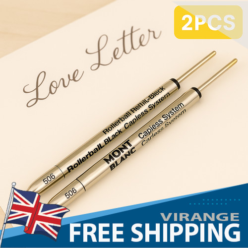 2pcs mont blanc rollerball - rollerball, pen