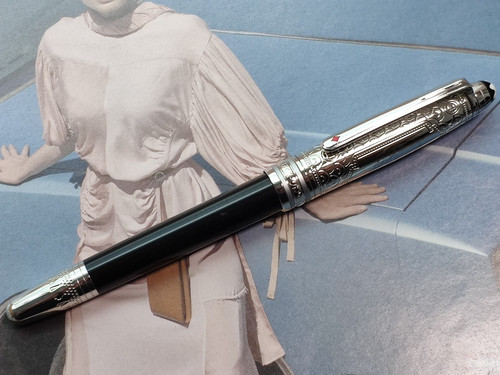 Montblanc pen around the - pen, "around